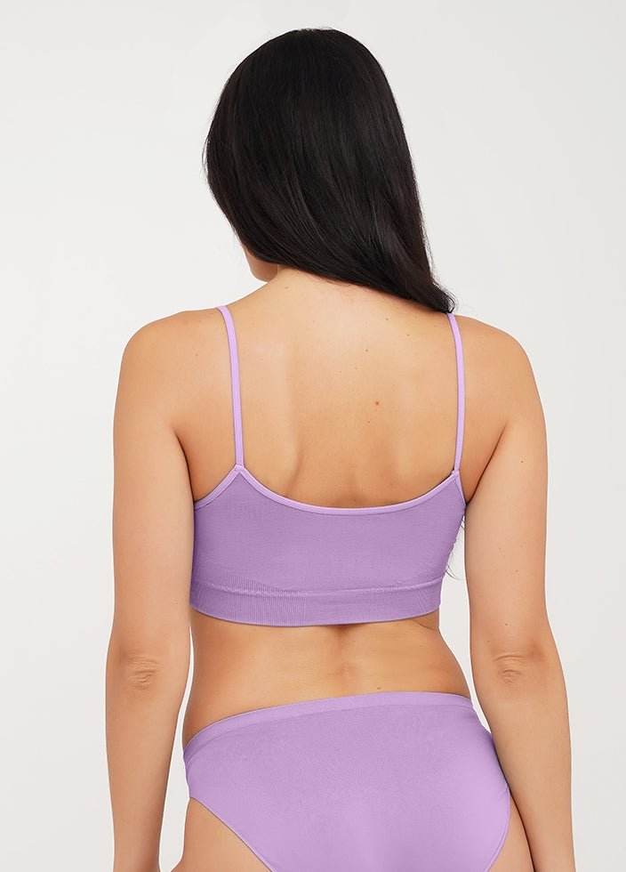 Seamless Cami Bra in Light Purple