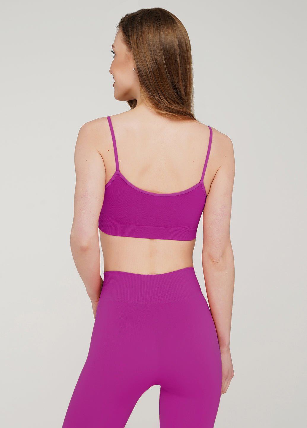 Seamless Cami Bra in Deep Purple