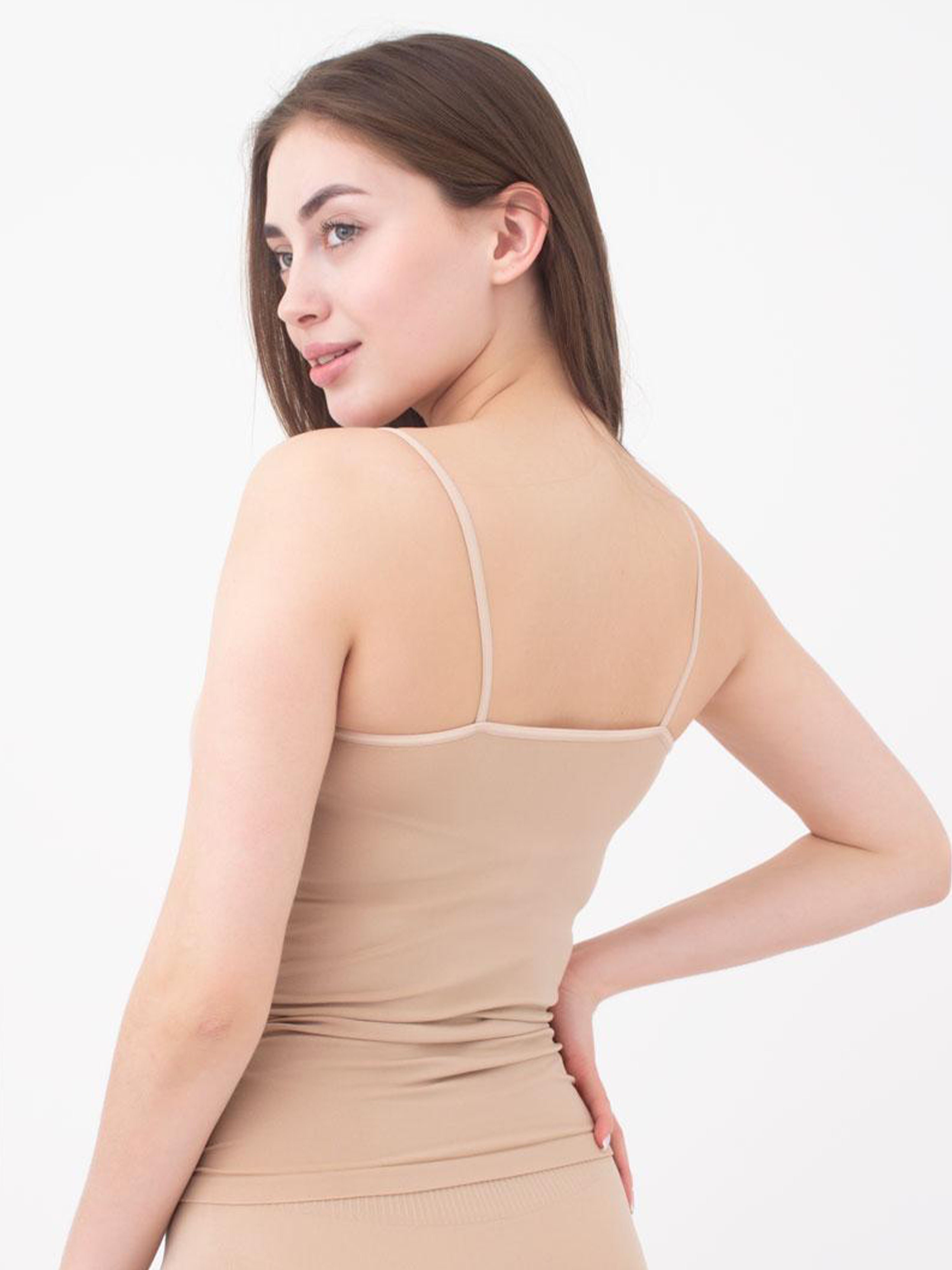 Seamless Camisole in Beige