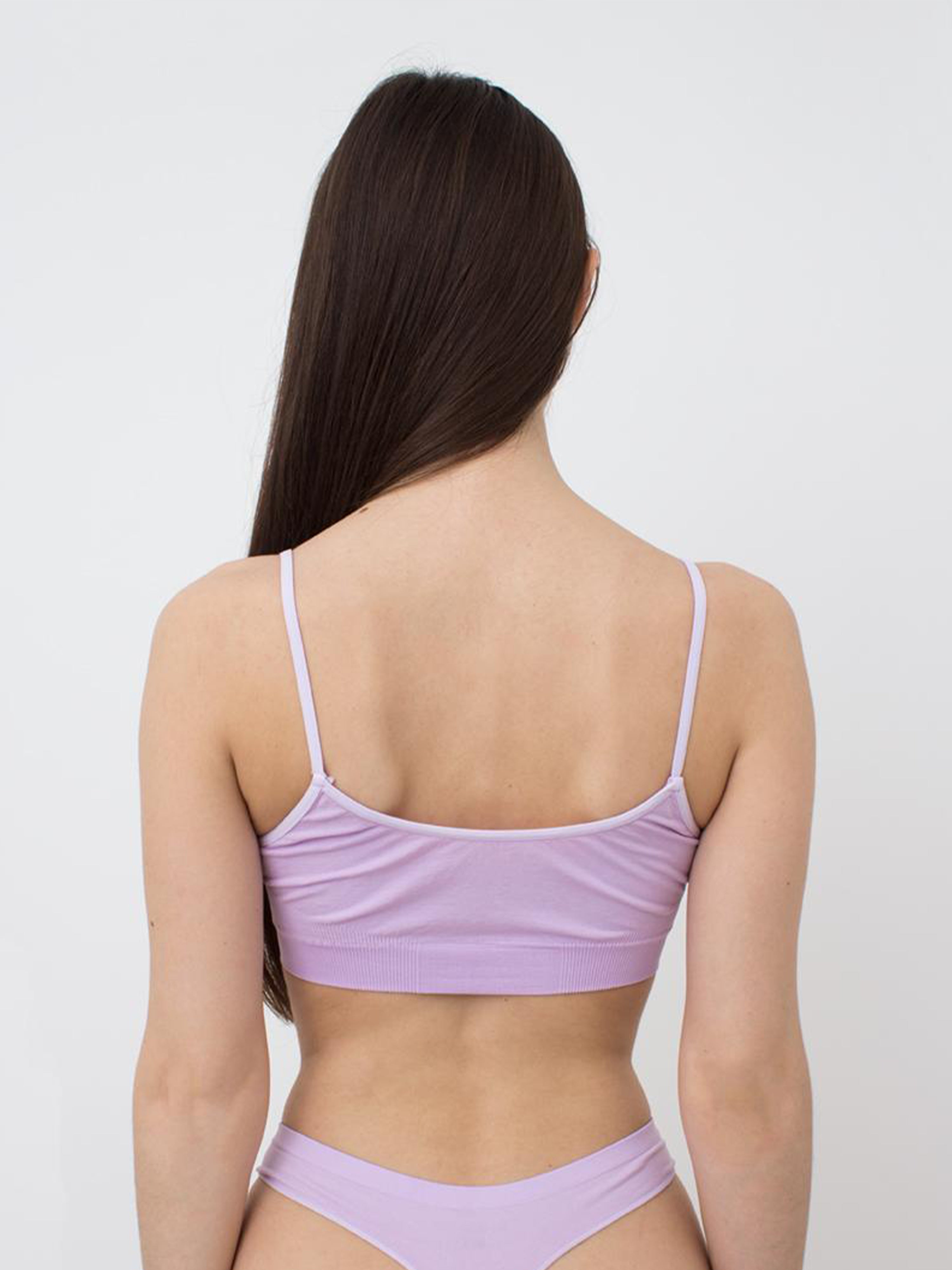 Seamless Cami Bra in Light Purple