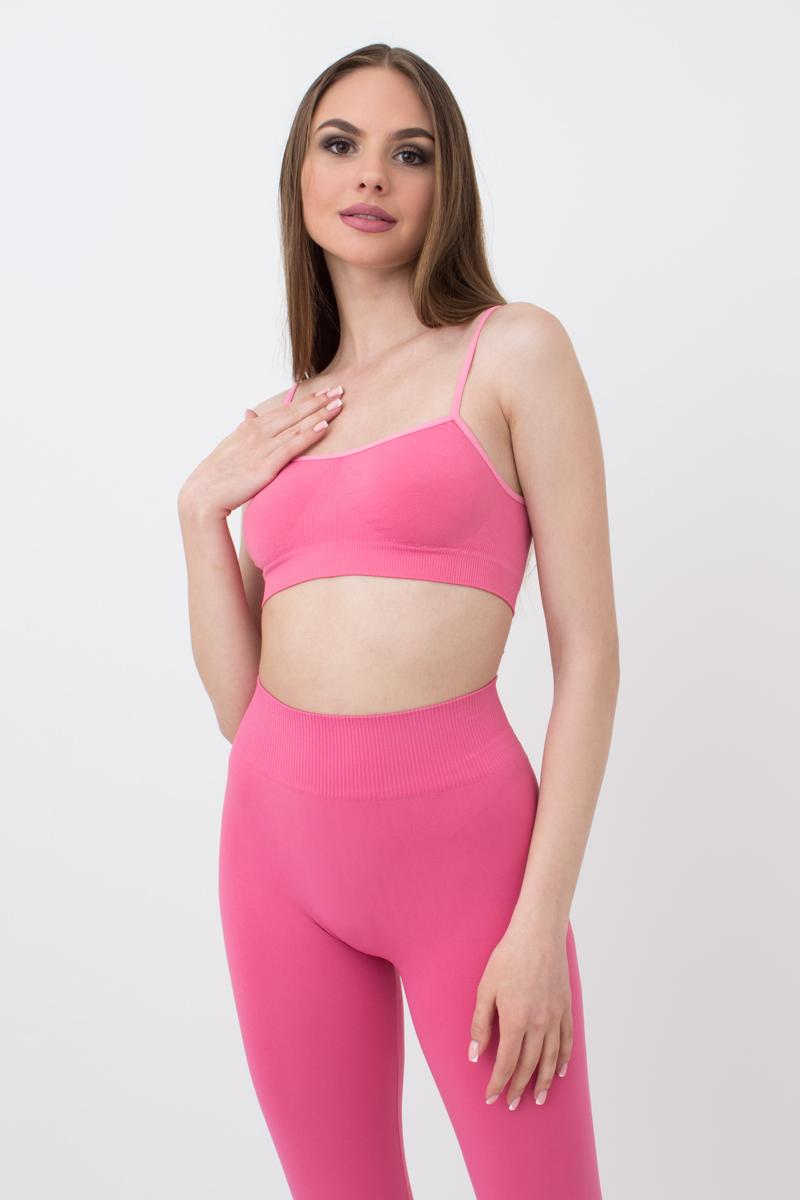 Seamless Cami Bra in Bubblegum