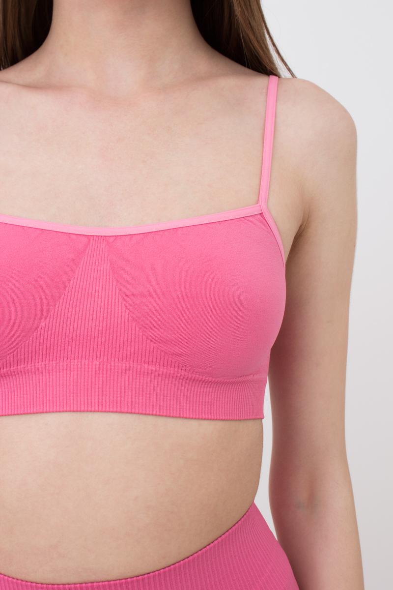 Seamless Cami Bra in Bubblegum