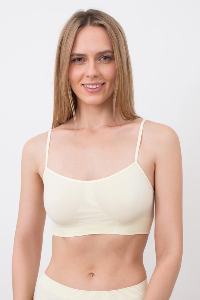 Seamless Cami Bra in Vanilla