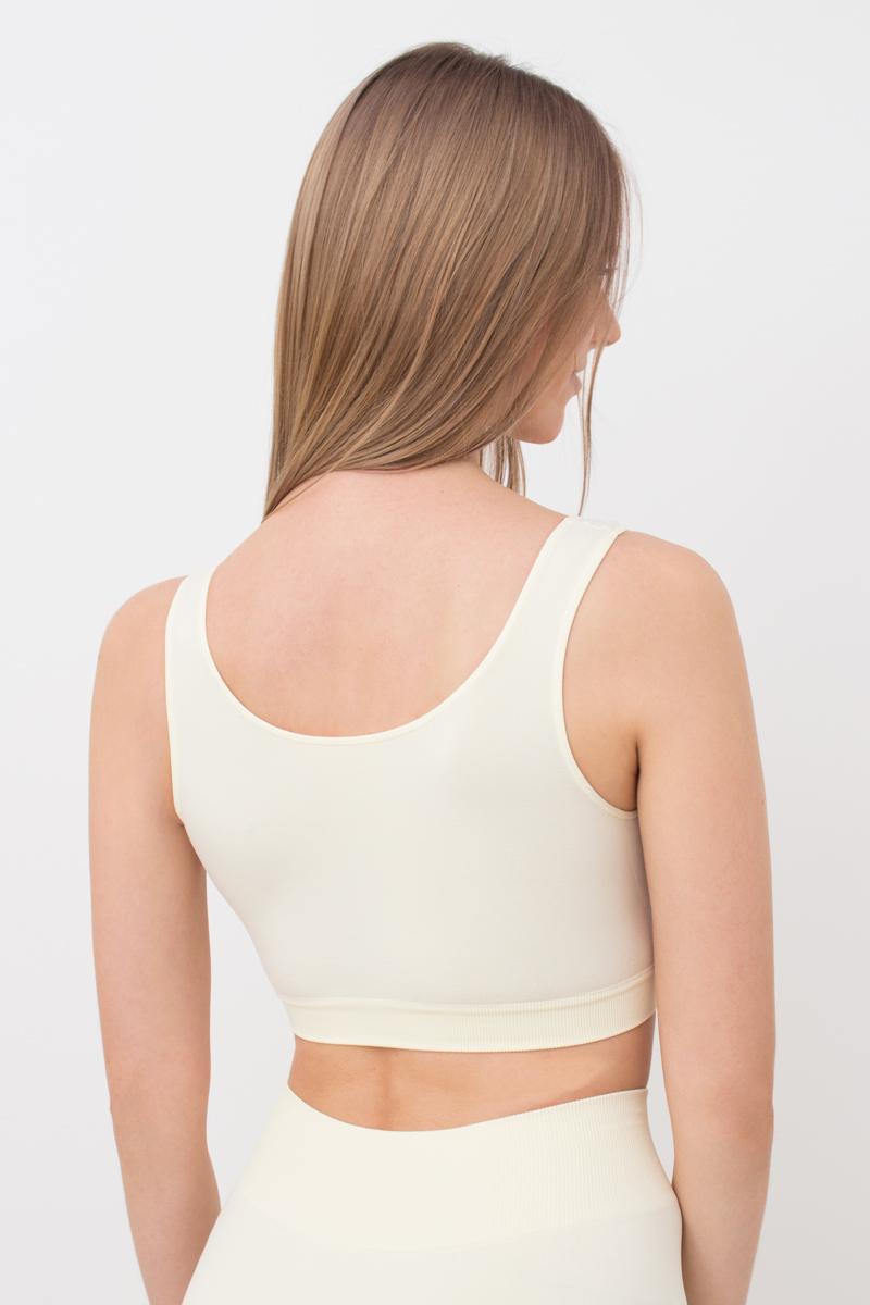 Seamless Wellness Bra in Vanilla