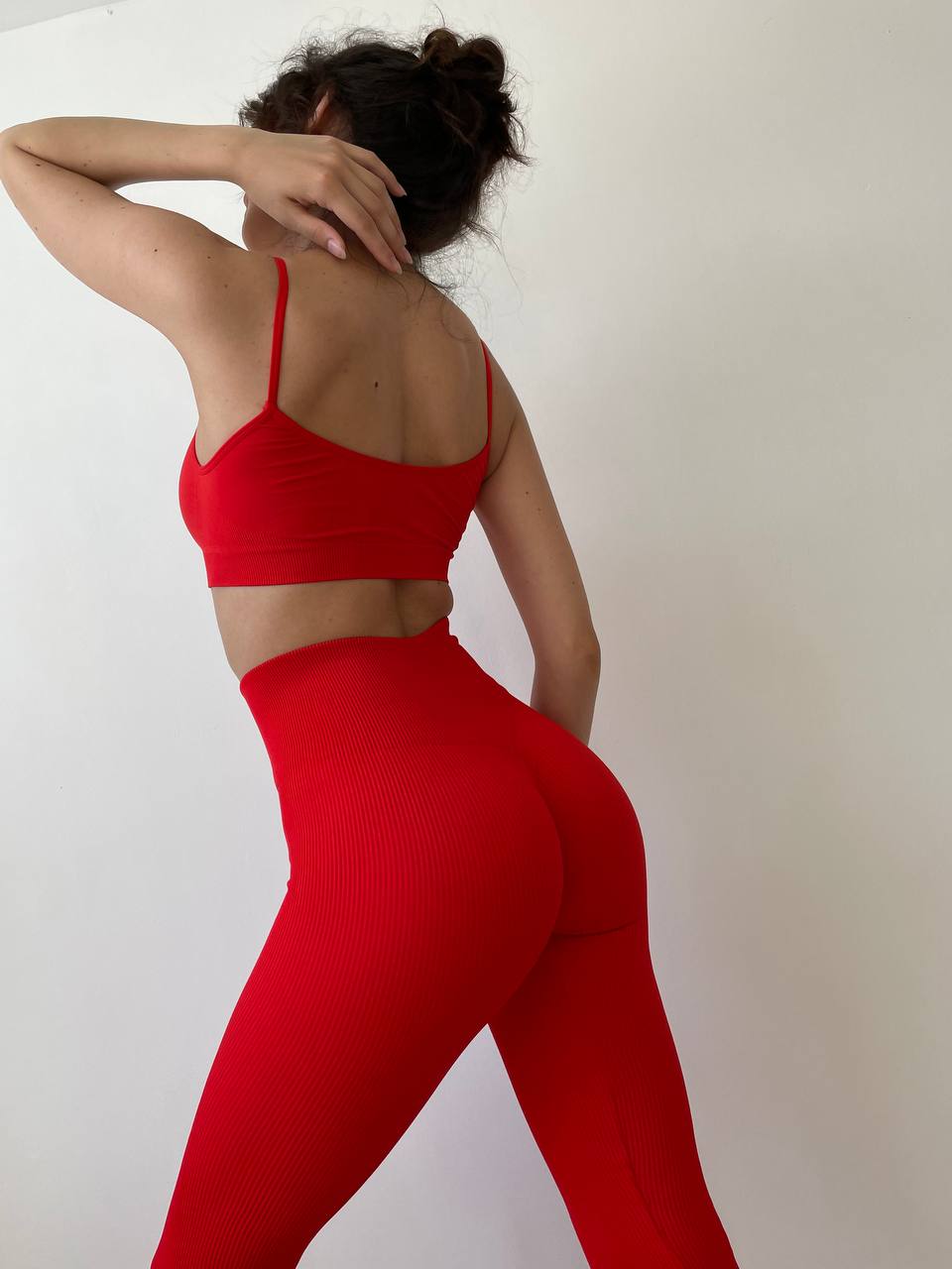 Seamless Cami Bra in Red